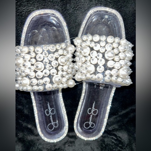 Jessica Simpson slides size 6&8 - Picture 2 of 4
